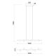 Pendule, Lustre suspendate - Lustra cu spoturi directionabile, 6xGU10, Ios alb MA-7936