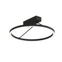 Plafoniera LED, Design Curcular, 26W 3000K SANDY BLACK ZB-2561