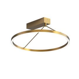 Plafoniera LED, Design Circular, 26W 3000K BRASS ZB-2564