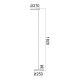 Lampadare - Lampadar, Lampa de podea LED NASSAU alb MA-8510