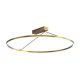 Plafoniere - Plafoniera LED, Design Circular, 51W 3000K BRASS ZB-2566