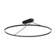 Plafoniere - Plafoniera LED, Design Circular, 51W 3000K BLACK ZB-2563