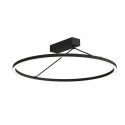 Plafoniera LED, Design Circular, 42W 3000K BLACK ZB-2562