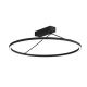 Plafoniere - Plafoniera LED, Design Circular, 42W 3000K BLACK ZB-2562