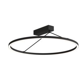 Plafoniera LED, Design Circular, 42W 3000K BLACK ZB-2562