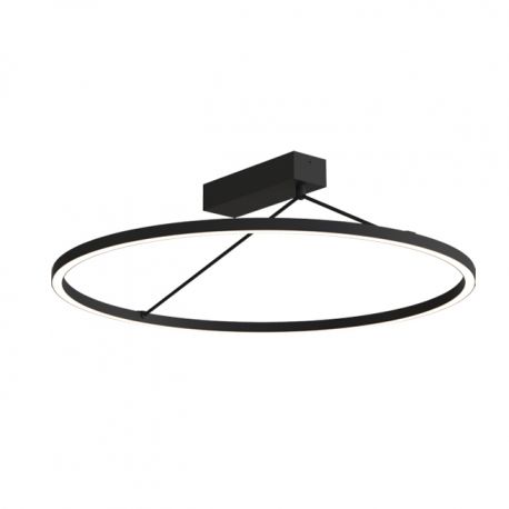 Plafoniere - Plafoniera LED, Design Circular, 42W 3000K BLACK ZB-2562