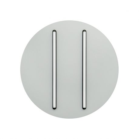 Plafoniere - Plafoniera LED 24W 3000K BLACK STICK-GREY ZB-2568