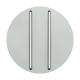 Plafoniera LED 43W 3000K BLACK STICK-GREY ZB-2570