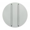 Plafoniera LED 43W 3000K BLACK STICK-GREY ZB-2570
