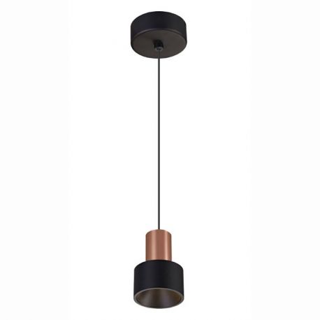 Pendule, Lustre suspendate - Pendul LED design minimalist modern, GRUISSAN negru/auriu MA-8467