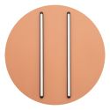 Plafoniera LED 43W 3000K BLACK STICK-BRICK RED ZB-2569