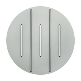 Plafoniere - Plafoniera LED 52W 3000K BLACK STICK-GREY ZB-2572