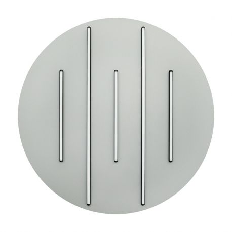 Plafoniere - Plafoniera LED 52W 3000K BLACK STICK-GREY ZB-2572