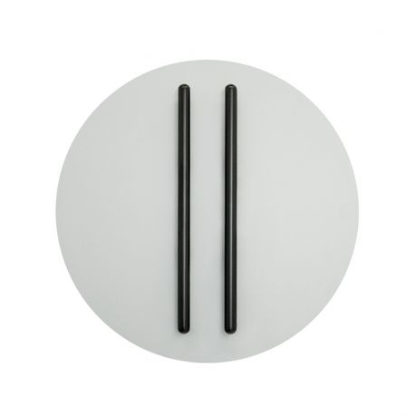Plafoniere - Plafoniera LED 13W 3000K BLACK STICK-GREY ZB-2573