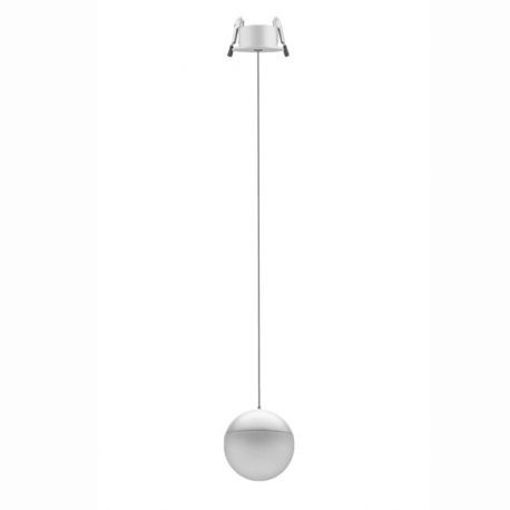 Pendule, Lustre suspendate - Pendul LED incastrabil design minimalist, KILDA alb MA-8435
