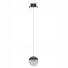 Pendul LED incastrabil design minimalist, KILDA negru MA-8436