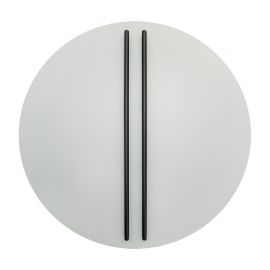 Plafoniere - Plafoniera LED 30W 3000K BLACK STICK-GREY ZB-2575