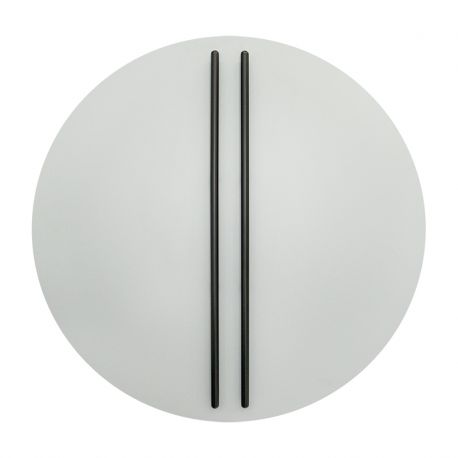 Plafoniere - Plafoniera LED 30W 3000K BLACK STICK-GREY ZB-2575