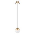 Pendul LED incastrabil design minimalist, KILDA auriu MA-8437