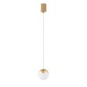 Pendul LED design minimalist, KILDA auriu MA-8440
