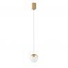 Pendul LED design minimalist, KILDA auriu MA-8440