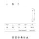 Pendule, Lustre suspendate - Pendul LED design minimalist, KILDA auriu MA-8440