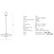 Pendule, Lustre suspendate - Lustra, Pendul LED 21W 3000K SANDY BLACK ZB-2585