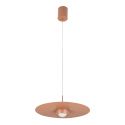 Lustra, Pendul LED 21W 3000K SANDY BRICK RED ZB-2586