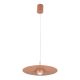 Lustra, Pendul LED 21W 3000K SANDY BRICK RED ZB-2586