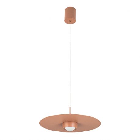 Pendule, Lustre suspendate - Lustra, Pendul LED 21W 3000K SANDY BRICK RED ZB-2586