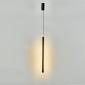 Pendul LED design minimalist, TORCH negru MA-8483