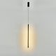 Pendul LED design minimalist, TORCH negru MA-8483