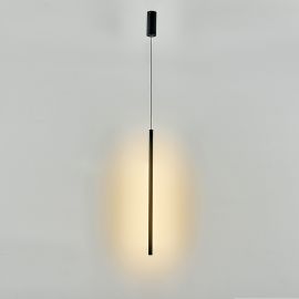 Pendule, Lustre suspendate - Pendul LED design minimalist, TORCH negru MA-8483