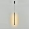 Pendul LED design minimalist, TORCH negru MA-8483