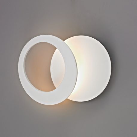 Aplice, corpuri de iluminat pentru pereti - Aplica LED stil ambiental, KILDA alba MA-8461