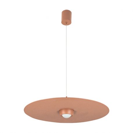 Pendule, Lustre suspendate - Lustra, Pendul LED 21W 3000K SANDY BRICK RED ZB-2588