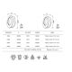 Aplice, corpuri de iluminat pentru pereti - Aplica LED stil ambiental, KILDA alba MA-8463