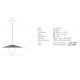 Pendule, Lustre suspendate - Pendul, Design Natural, PLASTER TERRACOTTA, ZB-2598