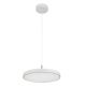 Pendule, Lustre suspendate - Pendul LED Diametru 40cm, Alb, 18W ZB-25146