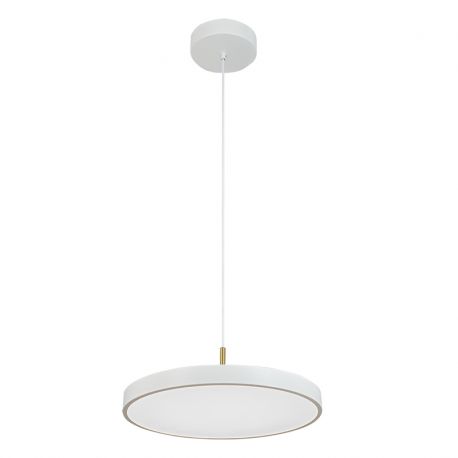 Pendule, Lustre suspendate - Pendul LED Diametru 40cm, Alb, 18W ZB-25146