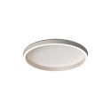 Plafoniera LED CCT, diametru 40cm, BRUSHED SILVER ZB-25161