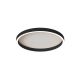 Plafoniera LED CCT, diametru 40cm, SANDY BLACK ZB-25163