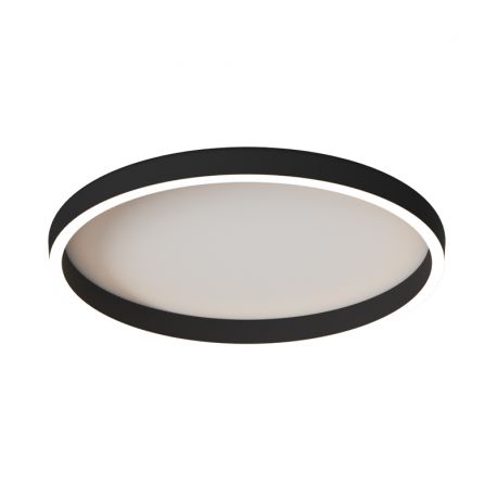 Plafoniere - Plafoniera LED CCT, diametru 59cm, SANDY BLACK ZB-25167