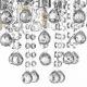 Lustre aplicate - Lustra aplicata design elegant London 46cm, crom 63040506 GL
