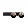 Aplica cu 2 spoturi LED directionabile BRUSHED CHAMPAGNE GOLD ZB-25342