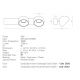 Corpuri de iluminat - Aplica cu 2 spoturi LED directionabile BRUSHED CHAMPAGNE GOLD ZB-25342