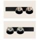 Corpuri de iluminat - Aplica cu 2 spoturi LED directionabile BRUSHED NICKEL ZB-25343