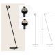 Lampadare - Lampadar cu spot LED BRUSHED CHAMPAGNE GOLD ZB-25344