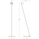 Lampadare - Lampadar cu spot LED BRUSHED CHAMPAGNE GOLD ZB-25344