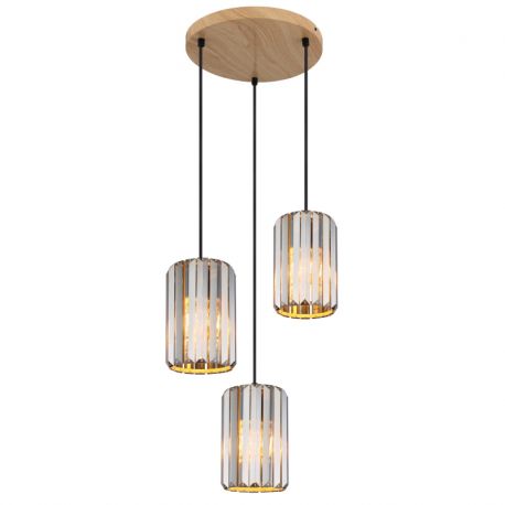 Pendule, Lustre suspendate - Lustra suspendata design elegant Run 3L 35cm, 30229346 GL